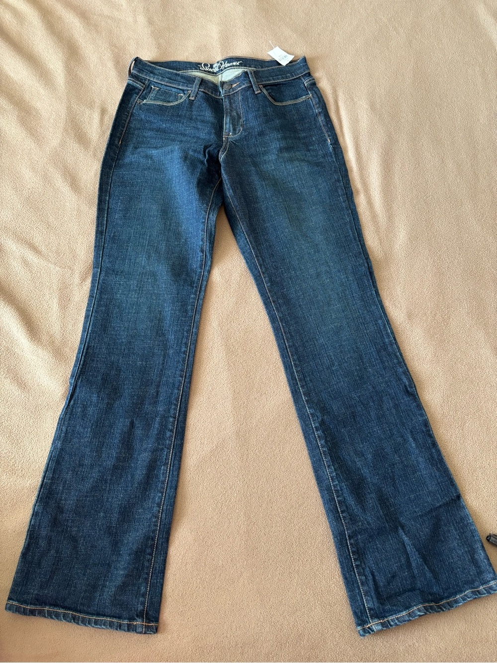 Old Navy Dark Blue Wide Leg Jeans